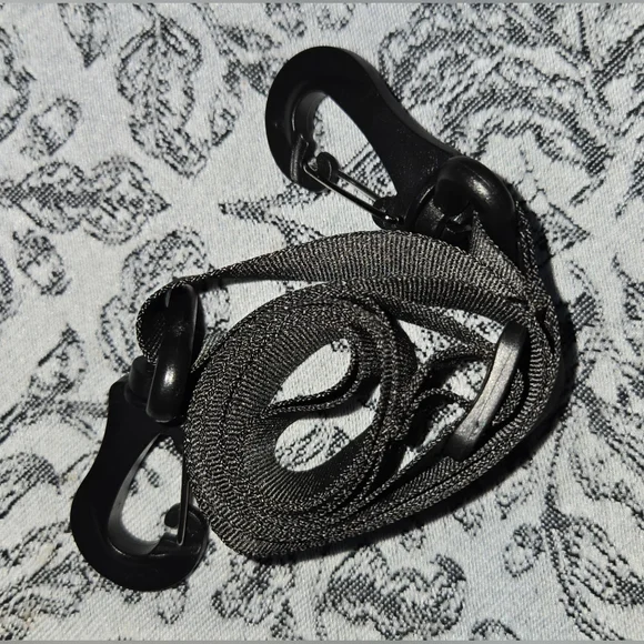 Sephora Black On Black Polka Dot Duffle Travel Carry On Weekender Bag NWOT - Picture 4 of 9